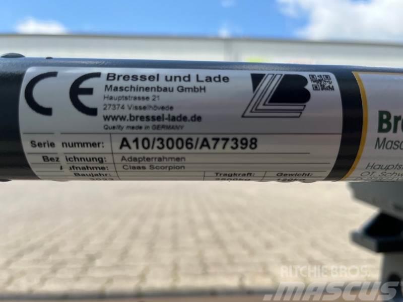 Bressel UND LADE A10 Adapterrahmen CLAAS SCORPION - EURO Verreikers
