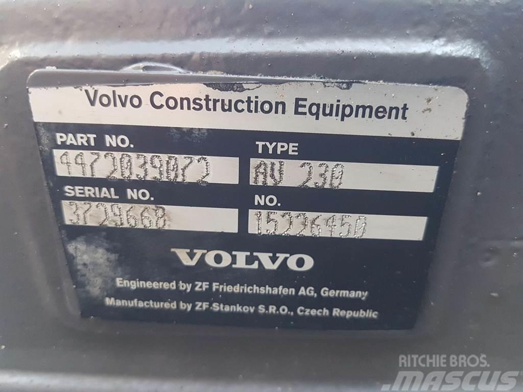 Volvo L30G-VOE15226450-ZF AV-230-Axle/Achse/As Assen