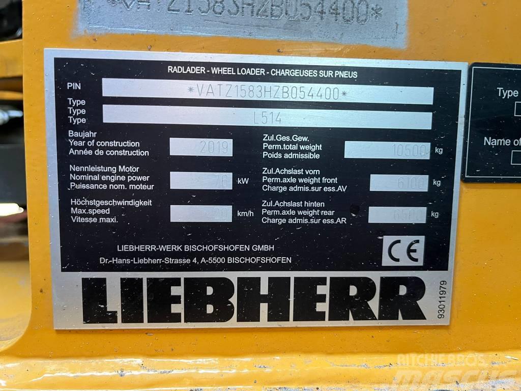 Liebherr 514 Stereo Schrank- en knikladers