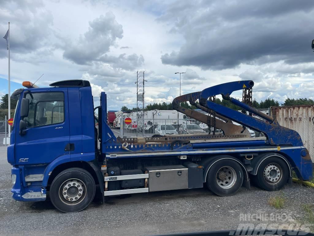 DAF CF 85.430 6x2, Euro 6, Laxo LD146 / Skip-loader Containerchassis