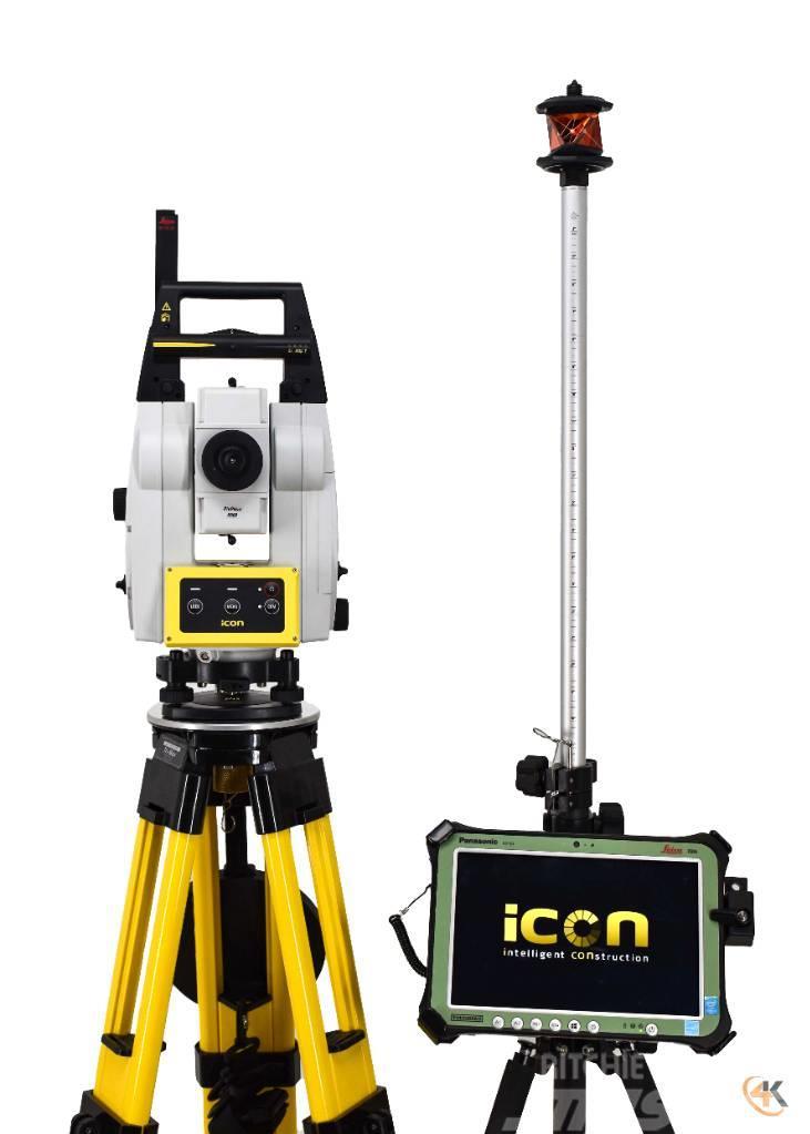 Leica Used iCR70 5" Robotic Total Station w/ CS35 & iCON Overige componenten