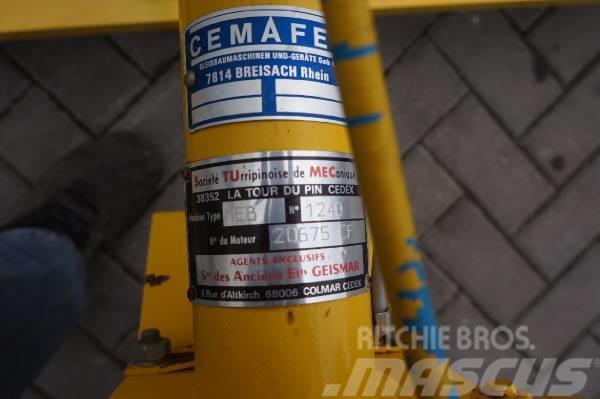  K bolt removing machine Geismar CEMAFER MEB Road R Rail- en spoorwegonderhoud