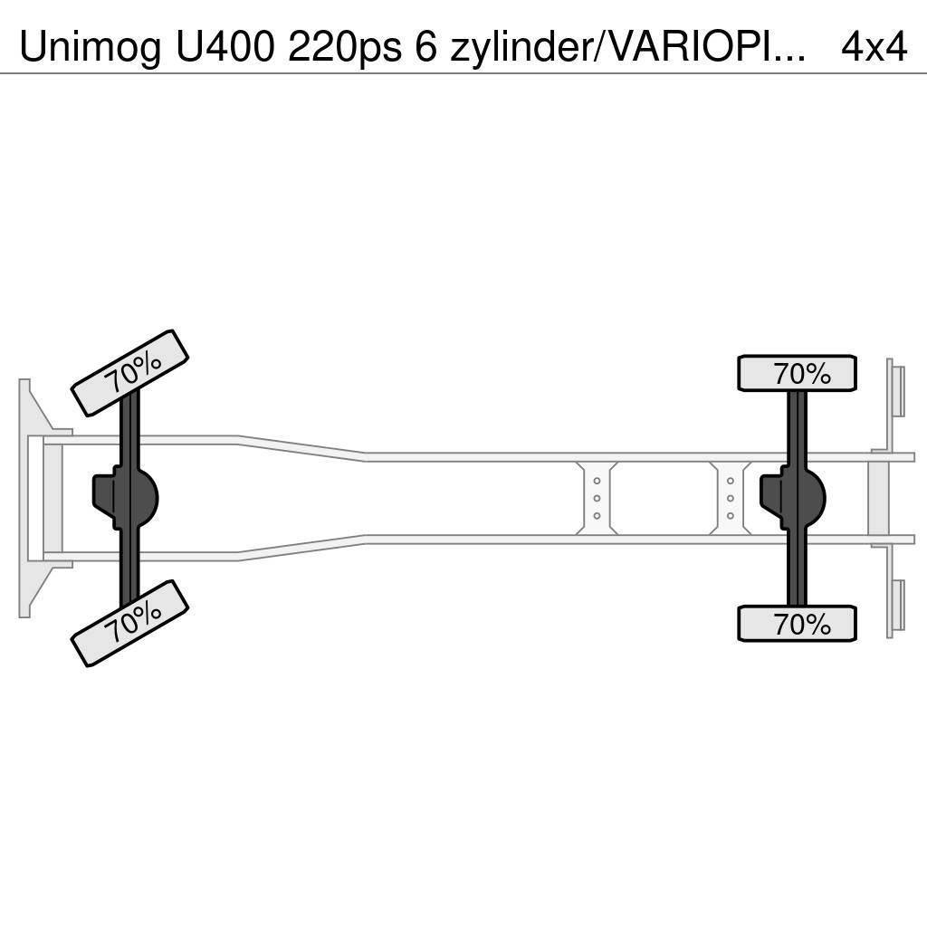 Unimog U400 220ps 6 zylinder/VARIOPILOT/HYDROSTAT/MULAG F Anders