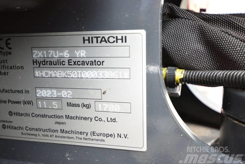 Hitachi ZX 17 U-6 Minigraafmachines < 7t