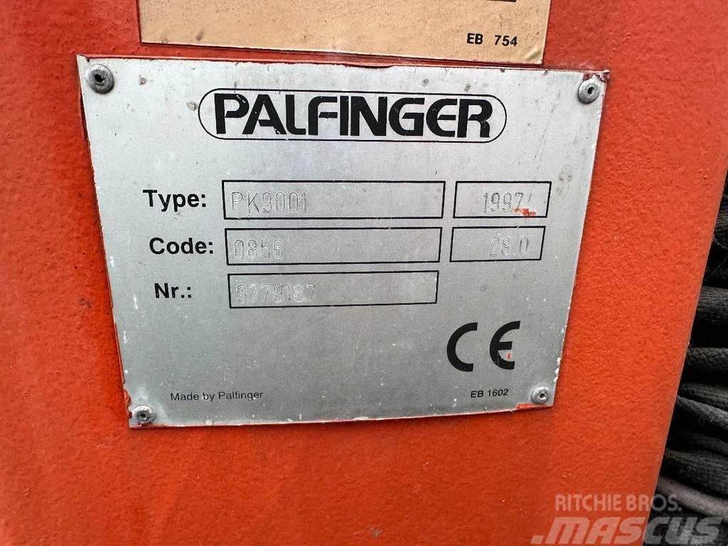Palfinger PK9001 B Crane / Kraan / Autolaadkraan / Ladekrane Zeecontainers