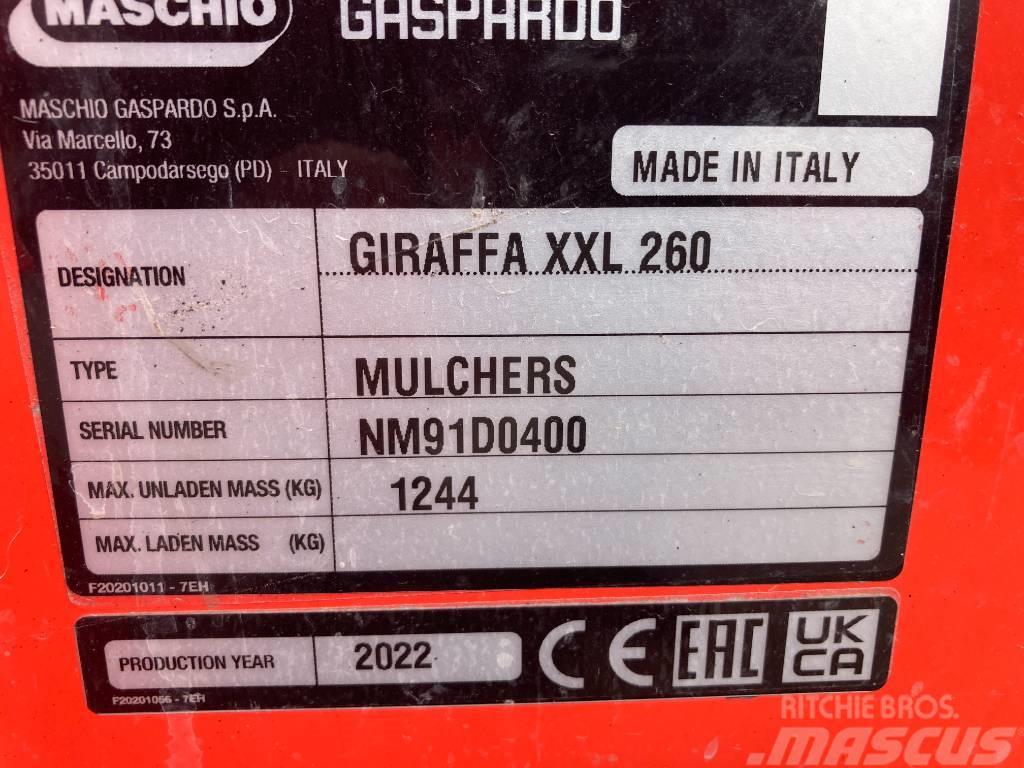 Maschio Giraffa 260 XXL HD Klepelmaaiers