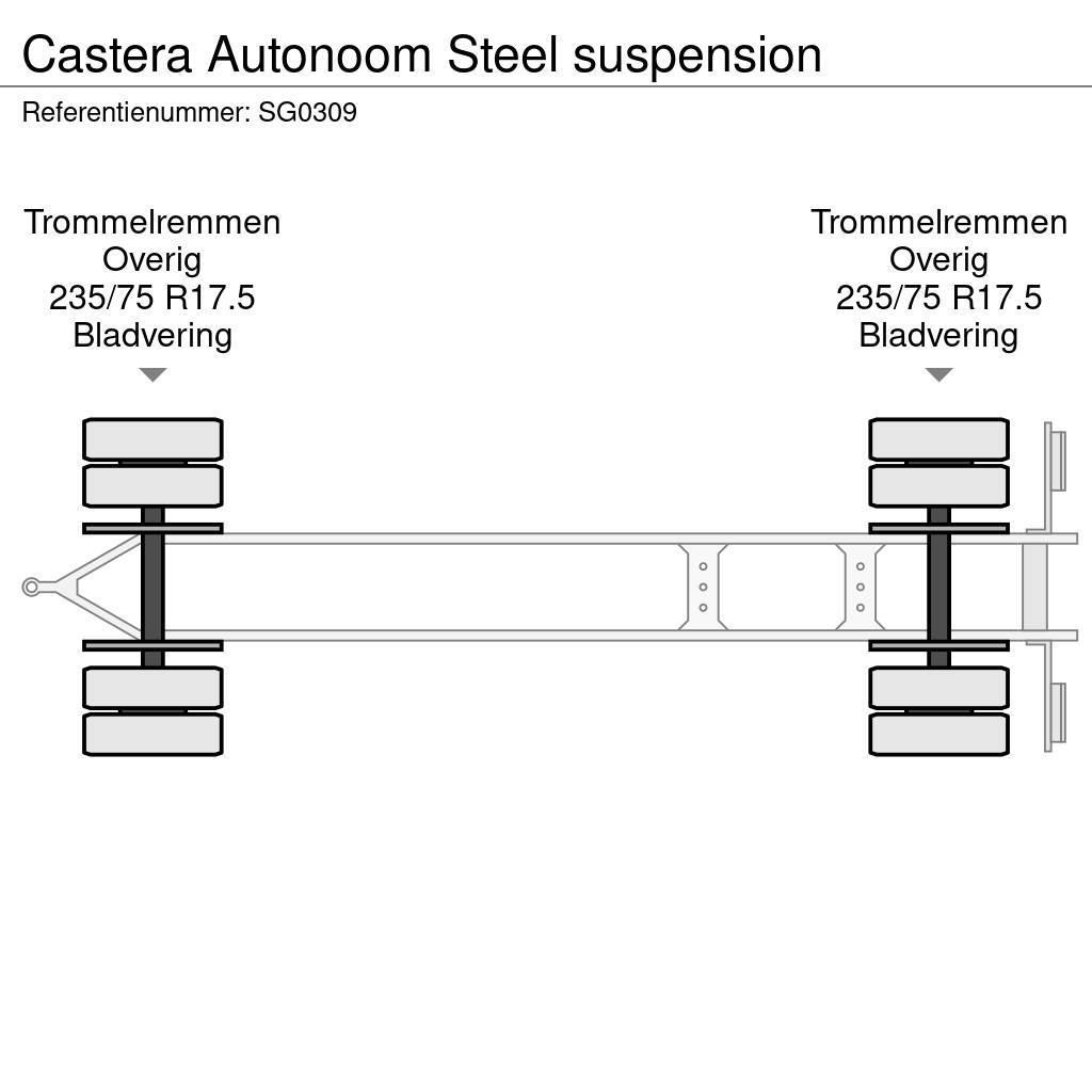 Castera Autonoom Steel suspension Vlakke laadvloer