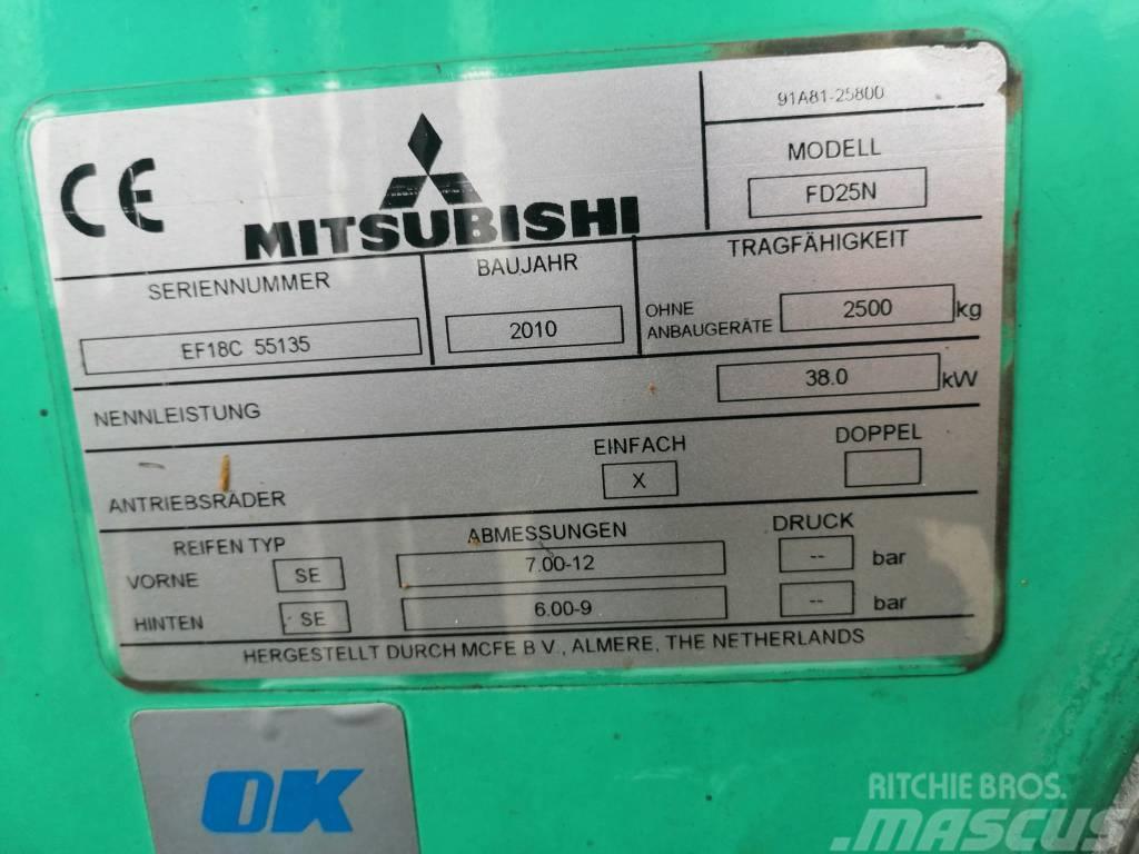 Mitsubishi FD25N Diesel heftrucks