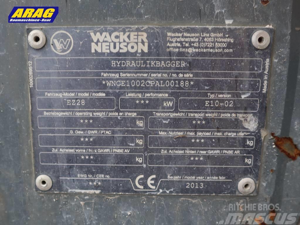 Wacker Neuson EZ 28 Rupsgraafmachines