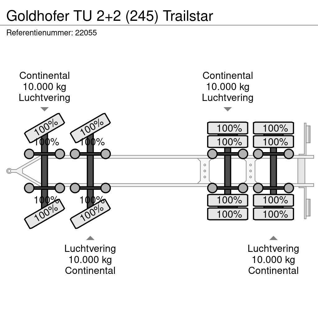 Goldhofer TU 2+2 (245) Trailstar Dieplader