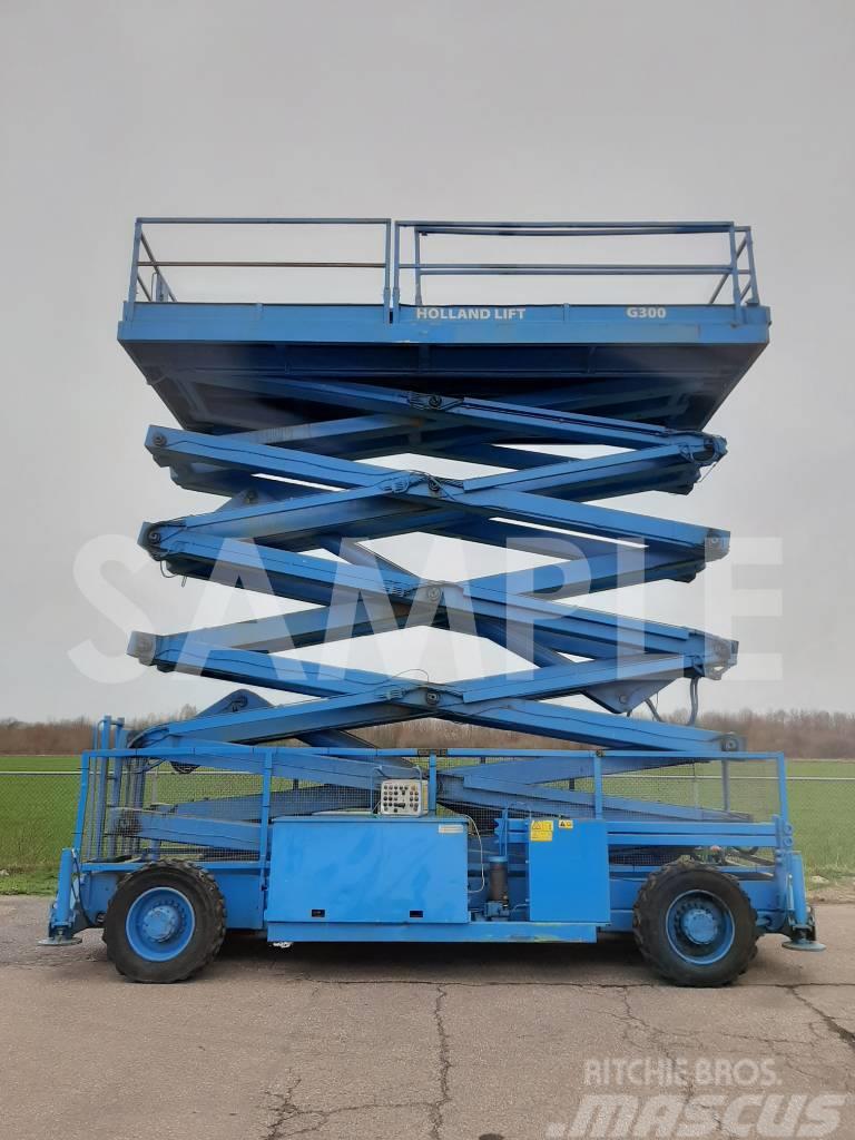 Holland Lift Megastar G300 DISASSEMBLED Schaarhoogwerkers