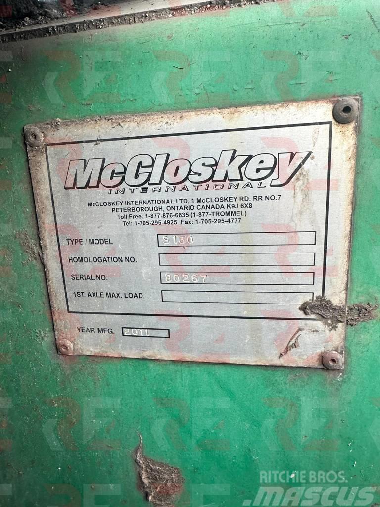 McCloskey S130 Mobiele zeefinstallaties