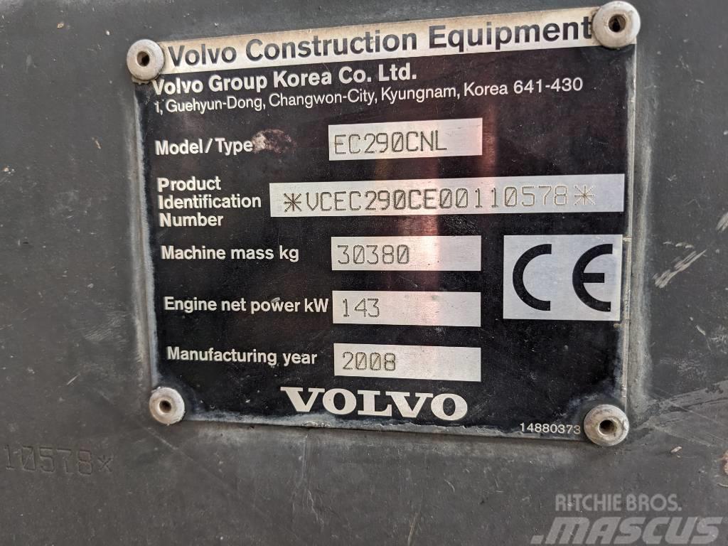 Volvo EC 290 C N L Excavat Rupsgraafmachines