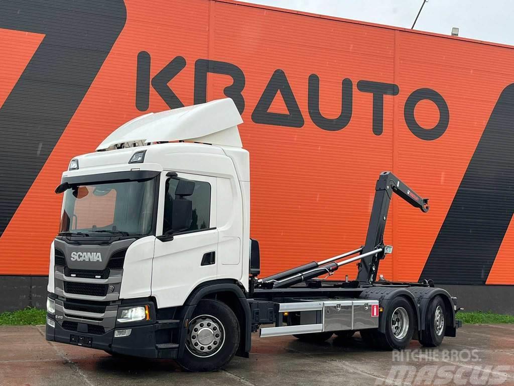 Scania G 410 6x2*4 NEW MULTILIFT ULTIMA 18 TON / L=5600 m Vrachtwagen met containersysteem