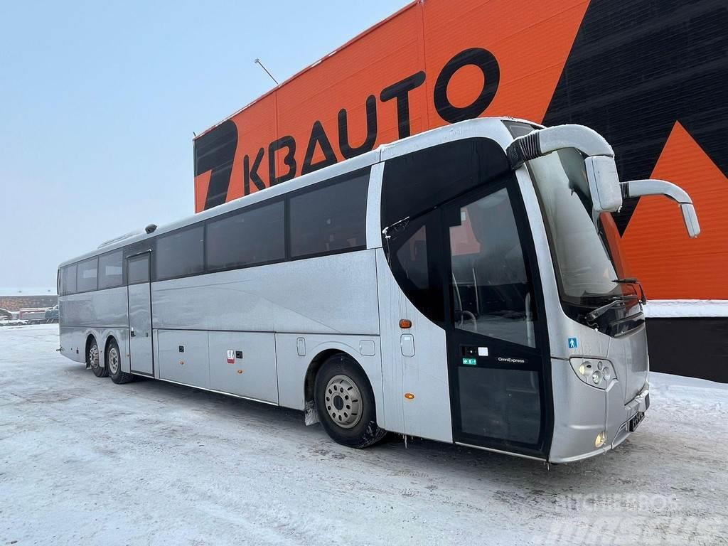 Scania K 360 6x2 Omniexpress EURO 6 ! / 62 + 1 SEATS / AC Intercitybussen