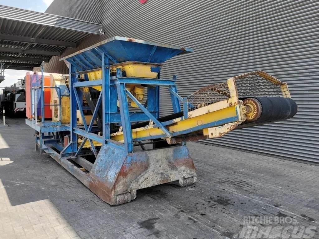 Bräuer MOB Jaw Crusher  Hooklift System  Electric + Diese Mobile crushers
