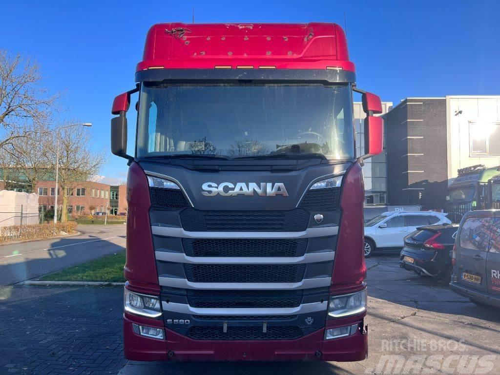 Scania S580 V8 NGS 8X4*4 EURO 6 Chassis met cabine