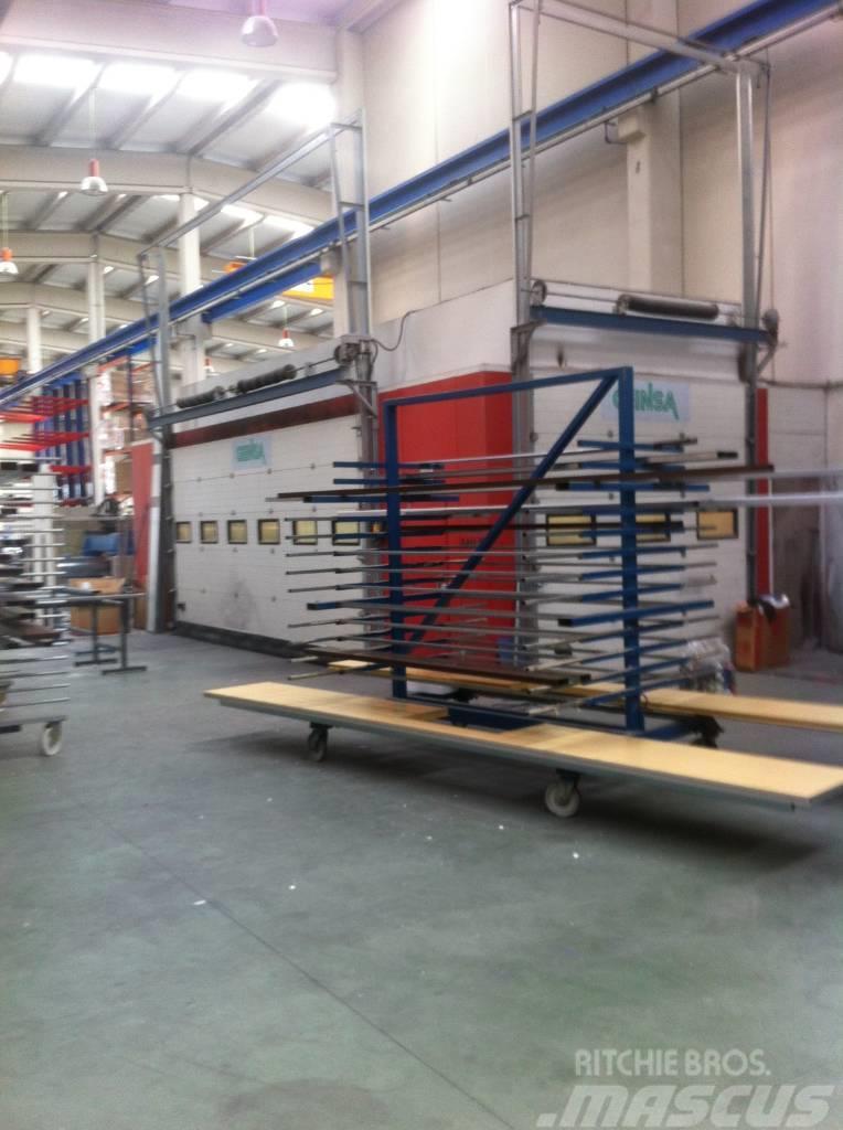  Paint Booth 15mx5mx5.9m air flow second hand Anders