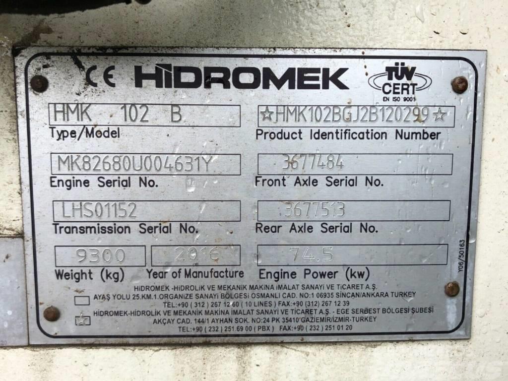 Hidromek HMK 102B Graaf-laadcombinaties