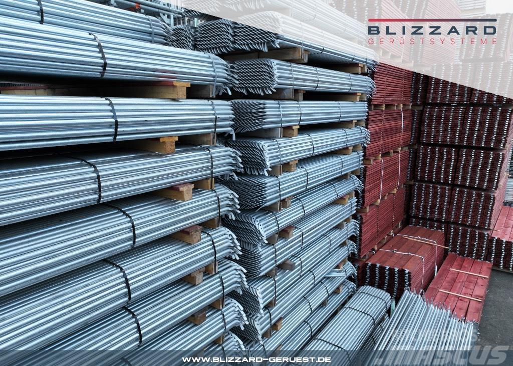 Blizzard Gerüstsysteme 81,04 m² Stahlgerüst mit Stahlböden Steigermateriaal