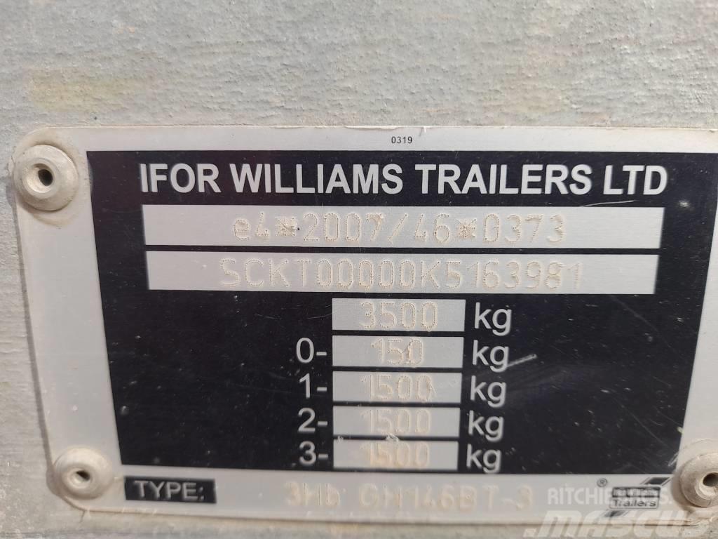 Ifor Williams 3HB GH146BT-3 Dieplader