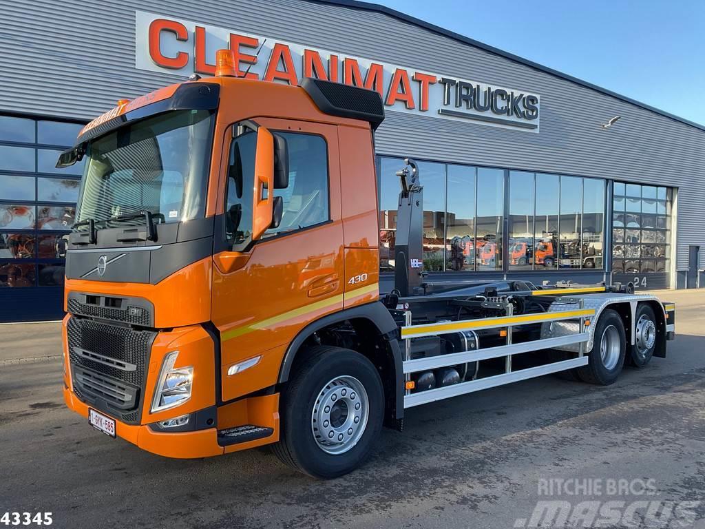 Volvo FM 430 Euro 6 VDL 21 Ton haakarmsysteem Containerchassis