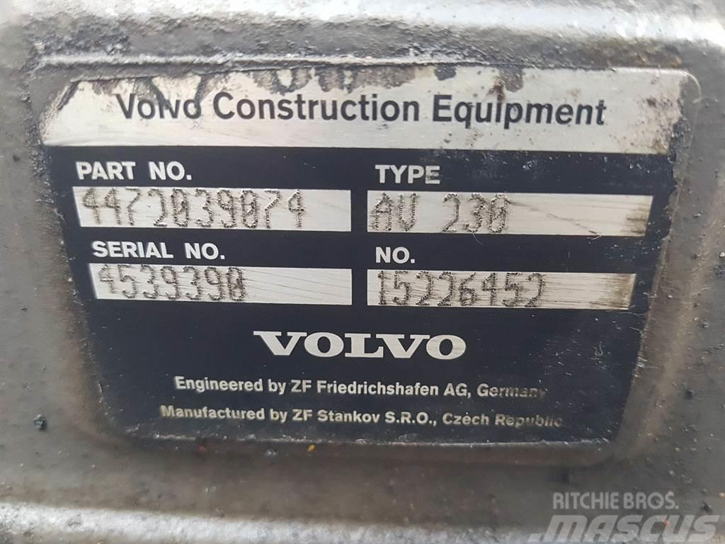 Volvo L30G-VOE15226452-ZF AV-230-Axle/Achse/As Assen