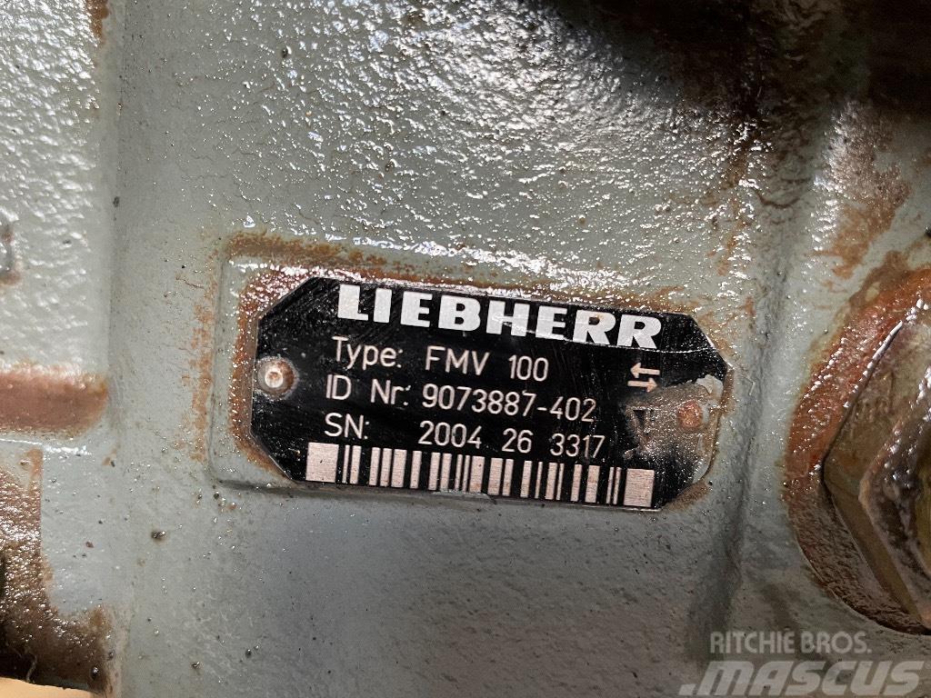 Liebherr 934 Silnik jazdy FMV100 Rupsbanden, kettingen en onderstel