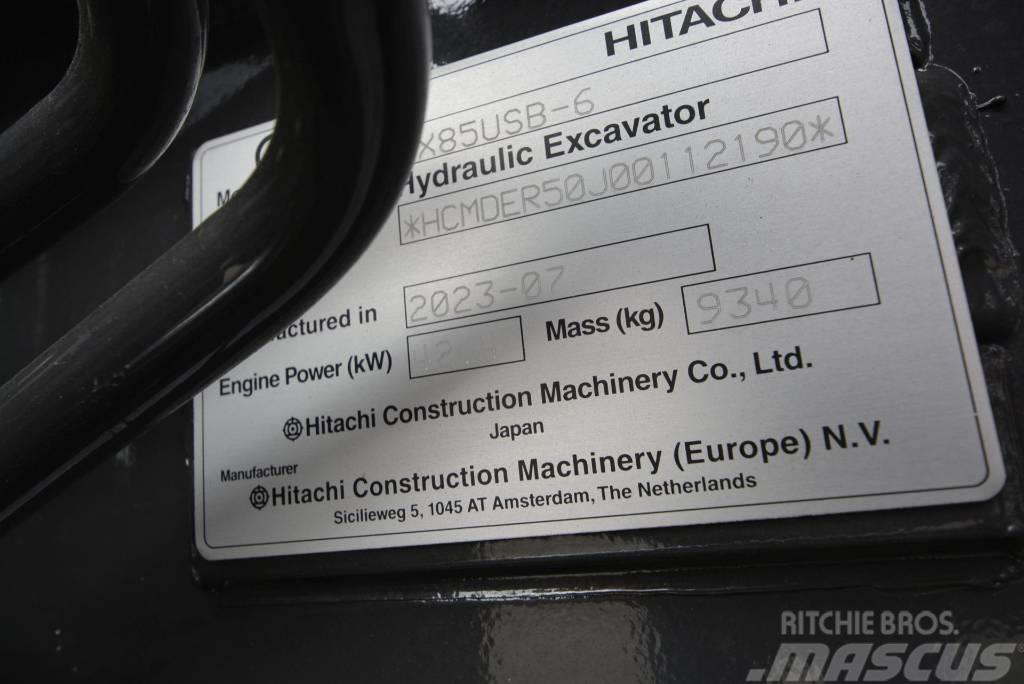 Hitachi ZX 85 USB-6 Midigraafmachines 7t - 12t