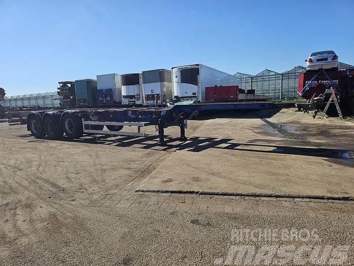 Schmitz Cargobull SPR 27 3 AXLE CONTAINER CHASSIS ALL CONNECTIONS EX Containerchassis