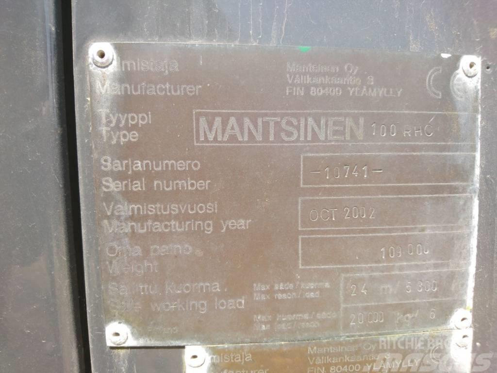 Mantsinen 100 RHC (5100HRS ONLY) Waste / industry handlers