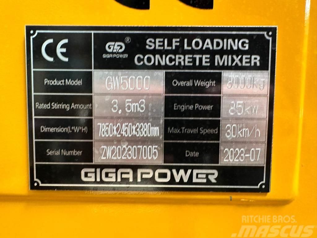 Giga power 5000 Betonmixers en pompen