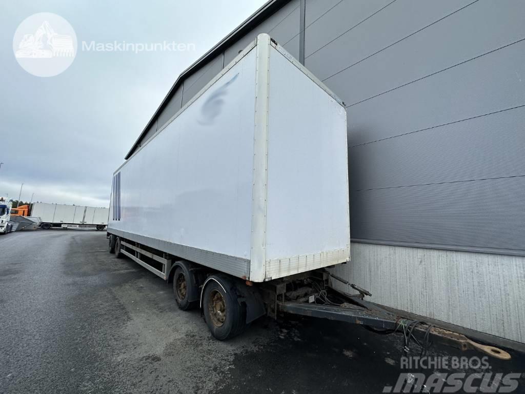 Närko D4ZB11L61 Gesloten opbouw trailers