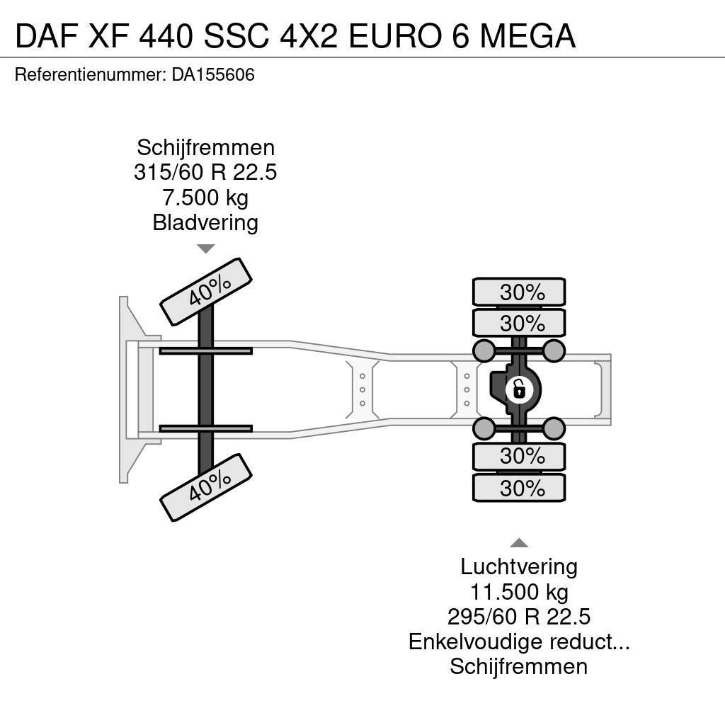 DAF XF 440 SSC 4X2 EURO 6 MEGA Trekkers