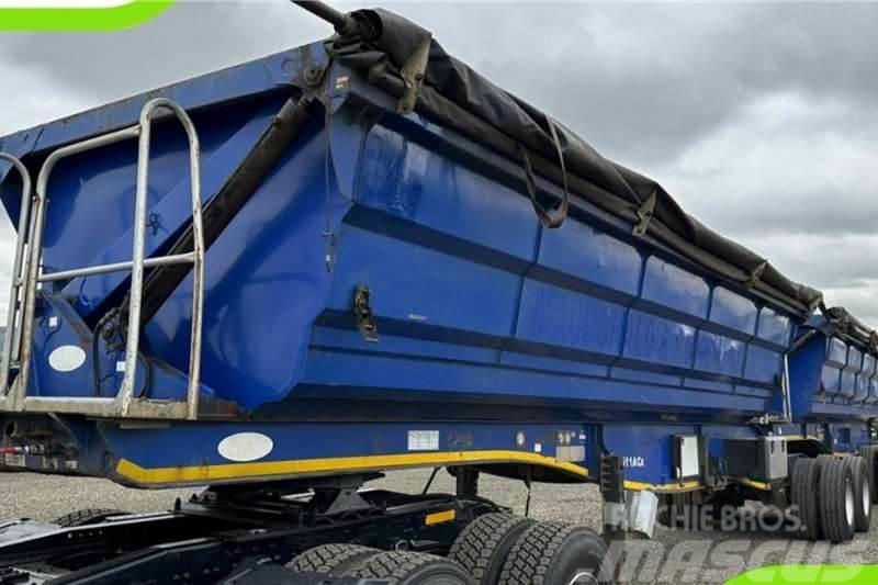 Sa Truck Bodies 2015 SA Truck Bodies 45m3 Side Tipper Trailer Overige aanhangers