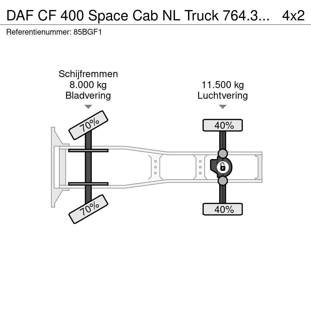 DAF CF 400 Space Cab NL Truck 764.313KM Trekkers
