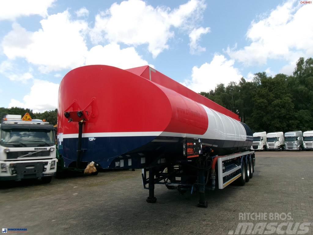  Lakeland Fuel tank alu 42.8 m3 / 6 comp + pump Tankopleggers