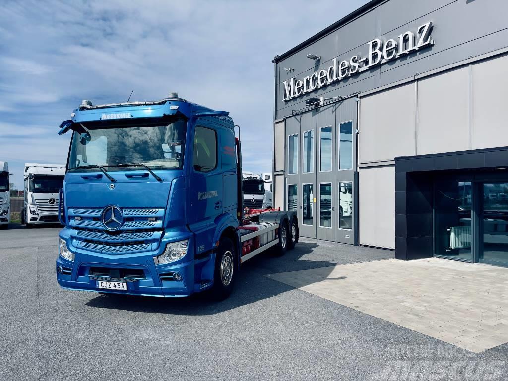 Mercedes-Benz ACTROS V 2845 L 6X2 LASTVÄXLARE Vrachtwagen met containersysteem