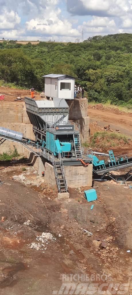 Constmach Stationary Stone Crusher Plant 300 T/H Vergruizers