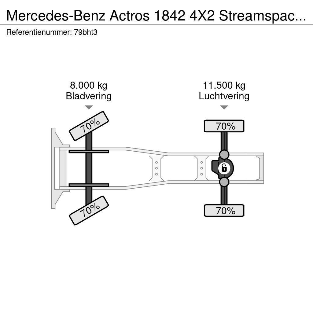 Mercedes-Benz Actros 1842 4X2 Streamspace NL Truck Side skirts 8 Trekkers