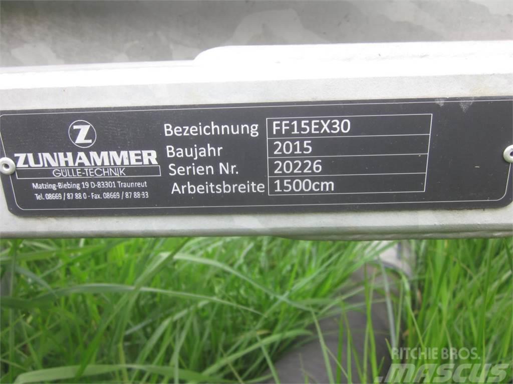 Zunhammer FF15EX30 Schleppschuh Verteiler Gestänge, 15 m, VO Mestverspreider