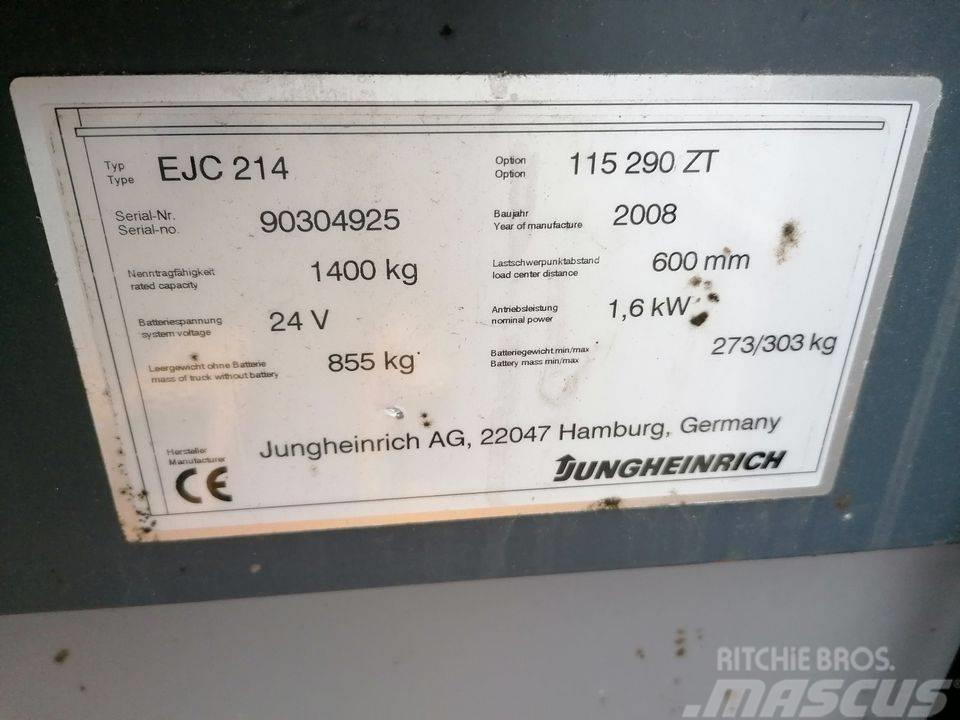 Jungheinrich EJC 214 Meeloop stapelaar