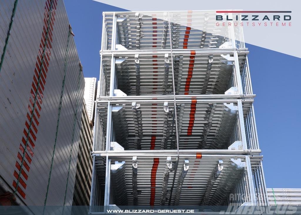 Blizzard 88 m² Neues Gerüst mit Alu-Rahmentafel Steigermateriaal