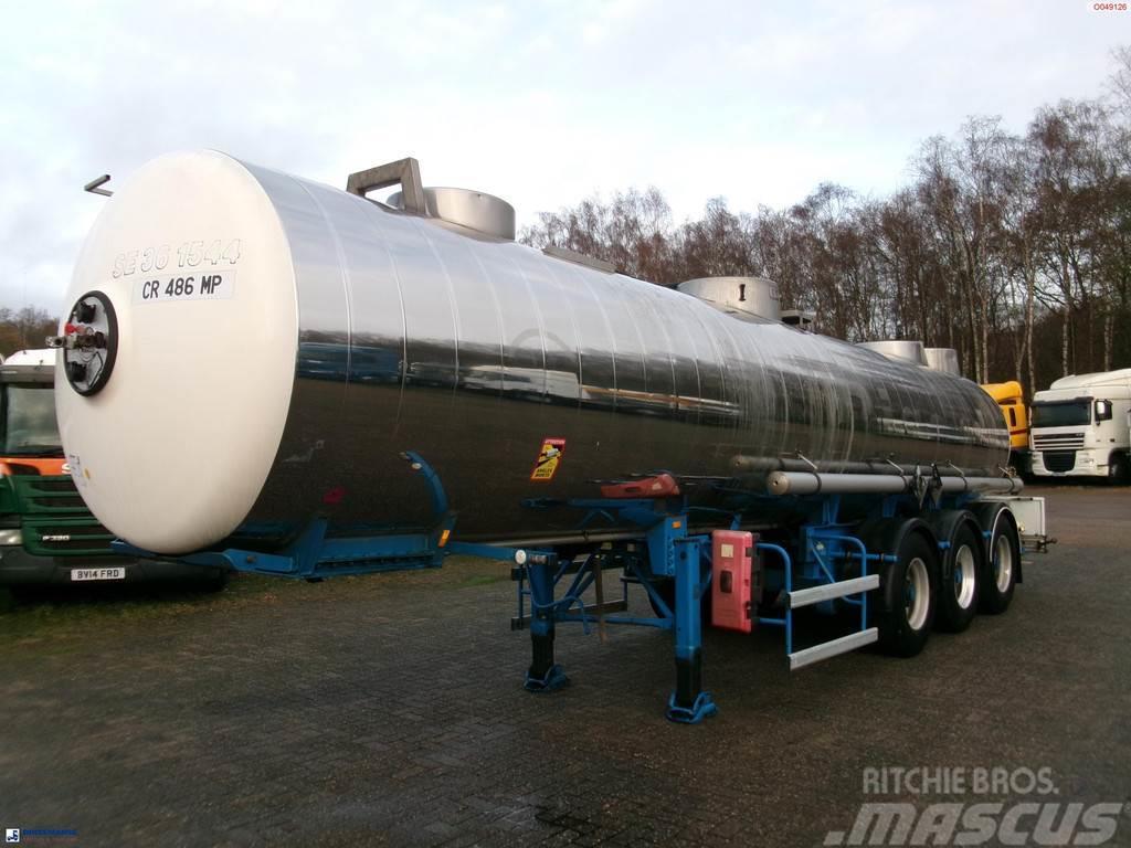 Magyar Chemical ACID tank inox L10BN 20.5 m3 / 1 comp Tankopleggers