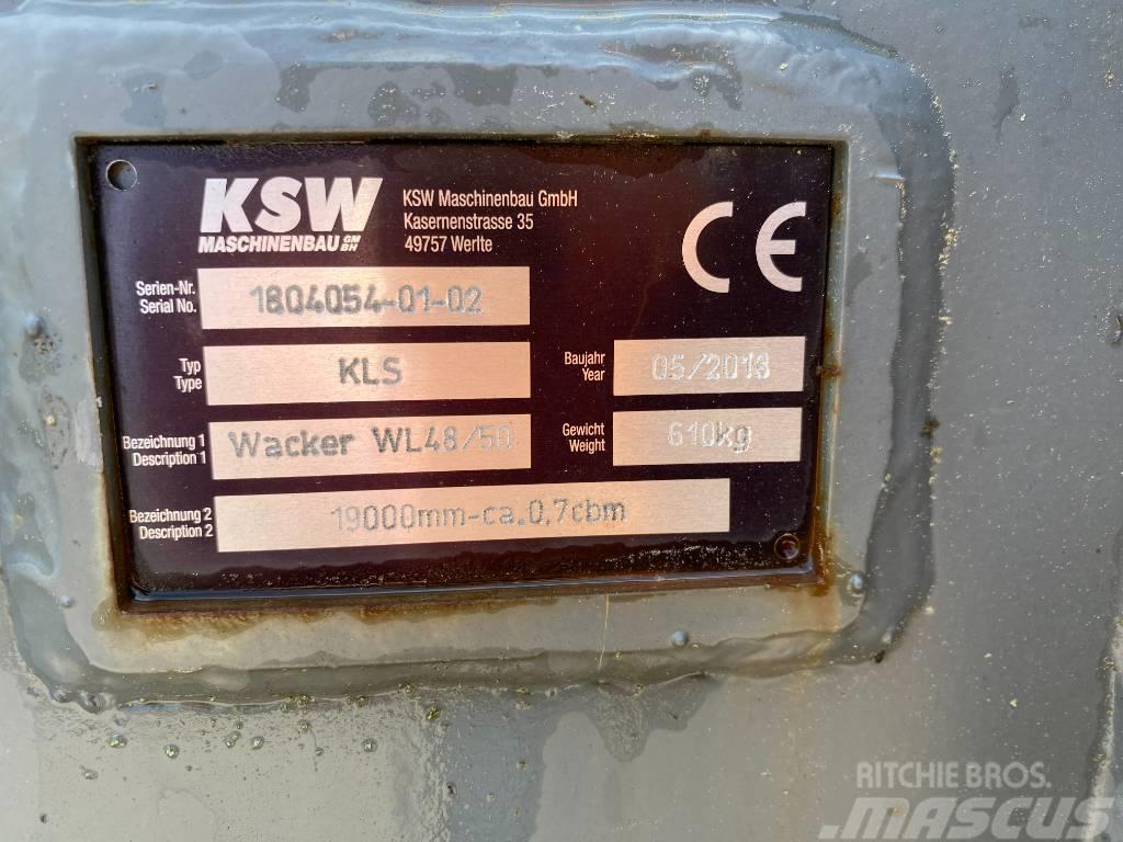 KSW 4in1 Schaufel 1900mm Overige componenten