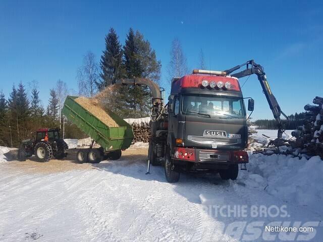 Heinola 1310 RML -Chipper:  SISU 18/630 6x4 -Truck Houtversnipperaars