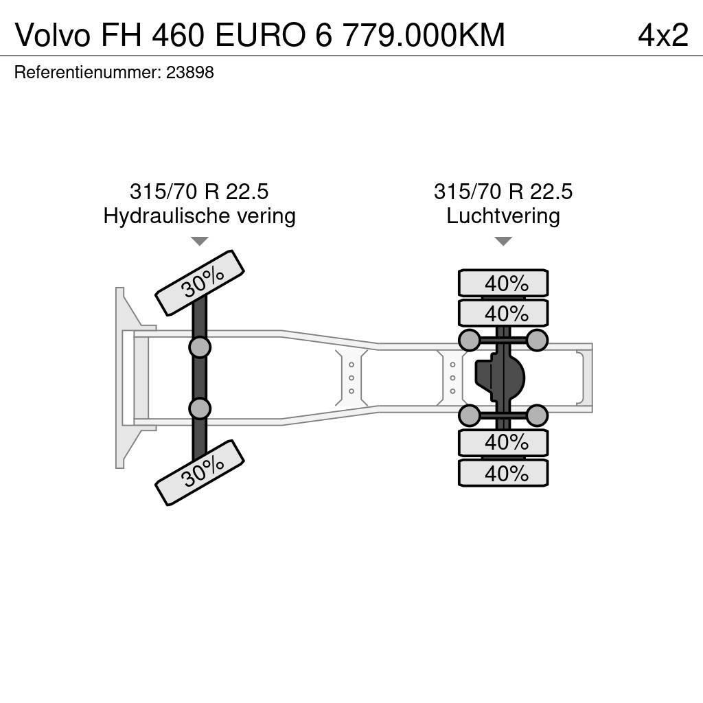 Volvo FH 460 EURO 6 779.000KM Trekkers