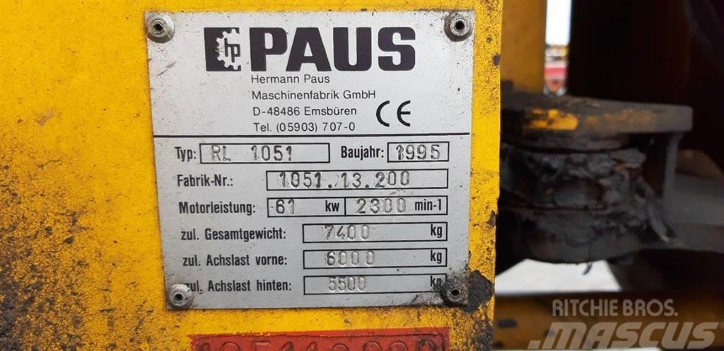 Paus RL 1051 (For parts) Wielladers