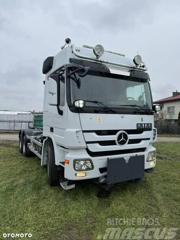 Mercedes-Benz Actros 2648 SPECJALNY PŁUG 6x4 Vrachtwagen met containersysteem
