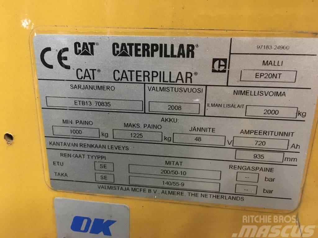 CAT EP 20 NT Elektrische heftrucks